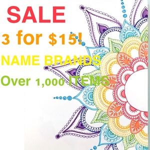 3 for $15!! ❤️SALE ❤️